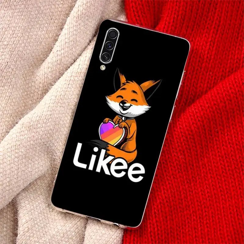 

Likee Funny cat bear love heart Phone Case For Samsung Galaxy S5 S6 S7 S8 S9 S10 S10e S20 edge plus lite