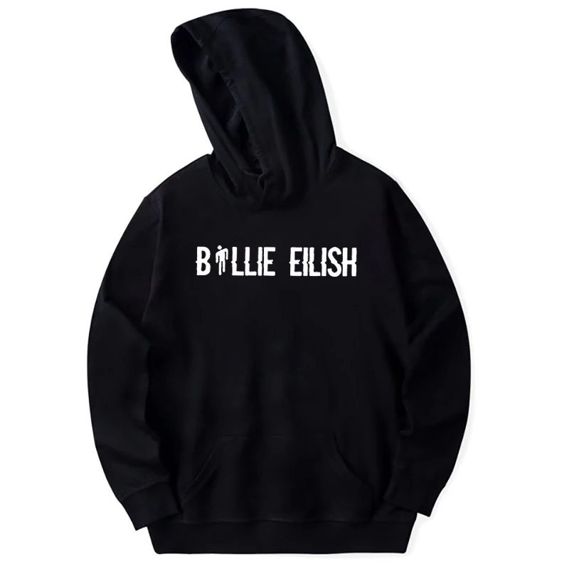 hoody 1 Billie Eilish, забавная толстовка унисекс для мужчин и женщин, топы размера плюс, пастельные цвета, уличная одежда, camiseta hombre, Harajuku Styl Billie Eilish - Цвет: hoody 1