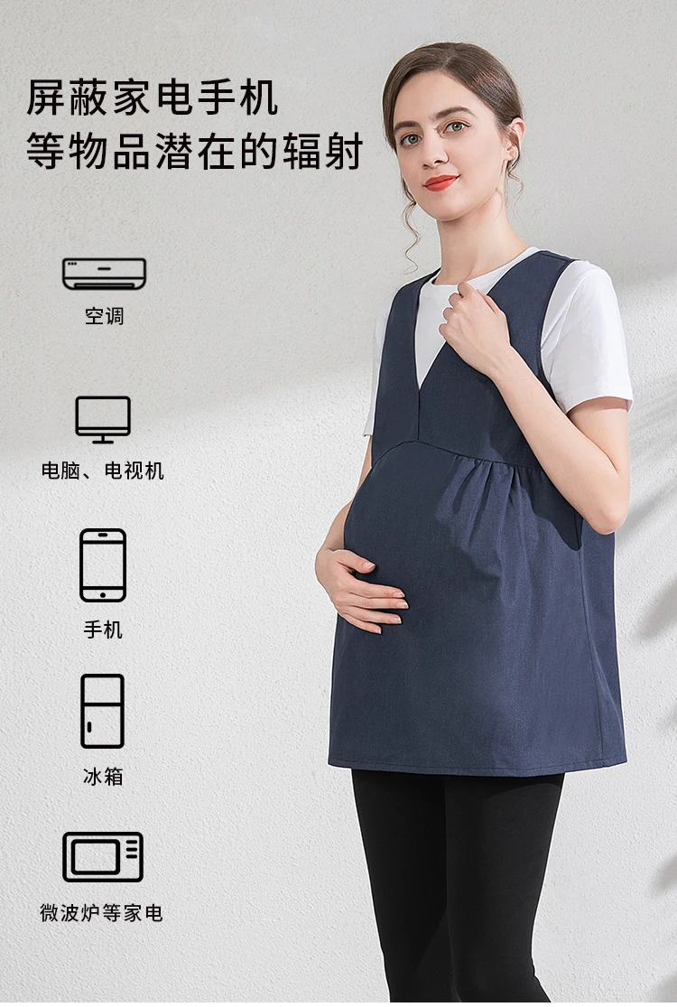 

EMF Protection Anti-Radiation Clothes Maternity Top Skirts Pregnant Protection Shield Dresses