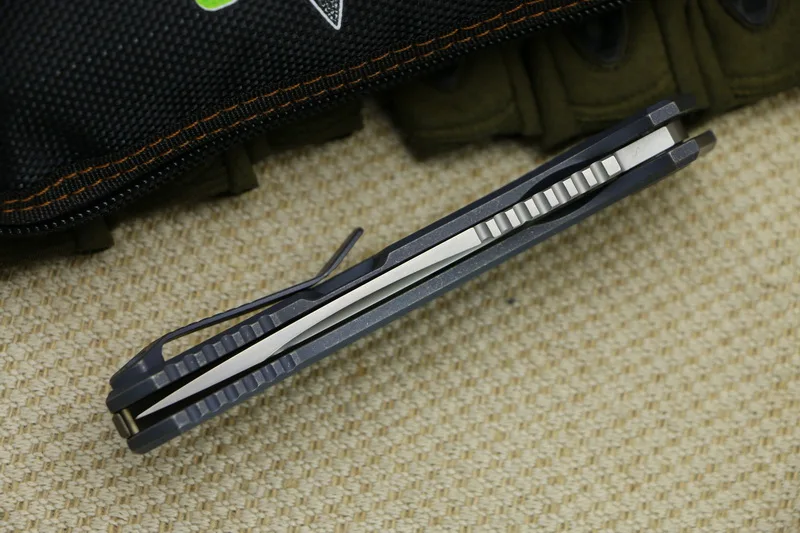 Складной нож Green thorn Flipper для джинсов m390 сталь TC4 титановая ручка карманные