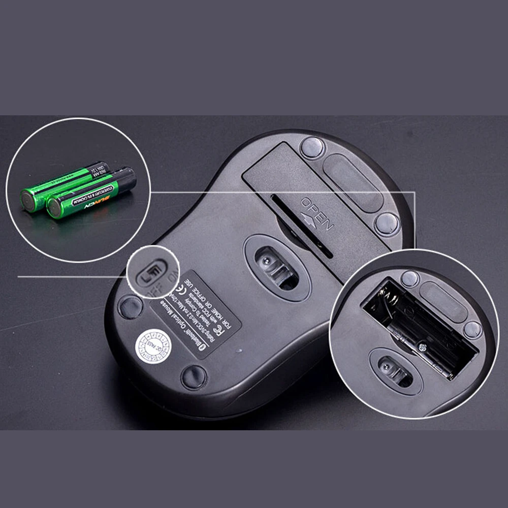 

10M Mouse for Win7/win8 Xp Macbook Iapd Wireless Mouse Bluetooth-compatible for Android Tablets Computer Mice Laptop Accessories