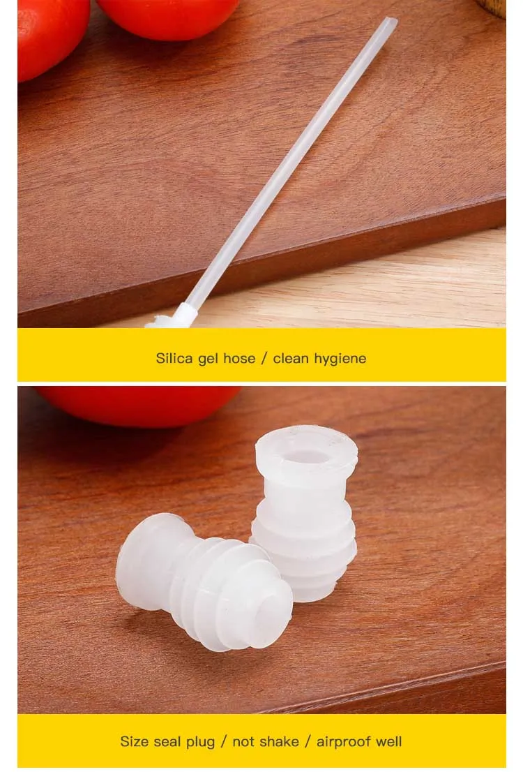 Сопло для сиропа дозатор с насосом высокого давления герметичной пробкой кухни