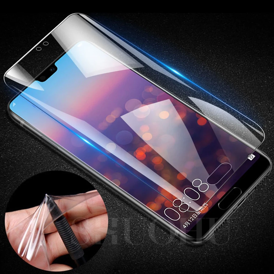 Защитная пленка для Huawei nova 3 3i P Smart Plus Honor 8X Play Mate20 P20 Mate 20 Lite Pro Гидрогелевая |
