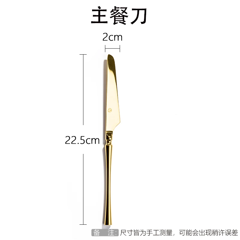 

Stainless Steel Reusable Cutlery Set Gold Eco Friendly Fork Dinnerware Set Spoon Kitchen Accessories Vaisselle Tableware ED50CS