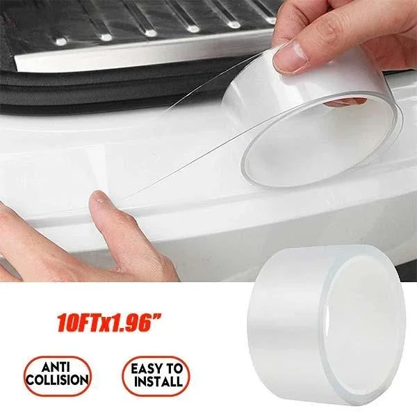 Наклейка на бампер автомобиля наклейка автомобиль Защитная порог