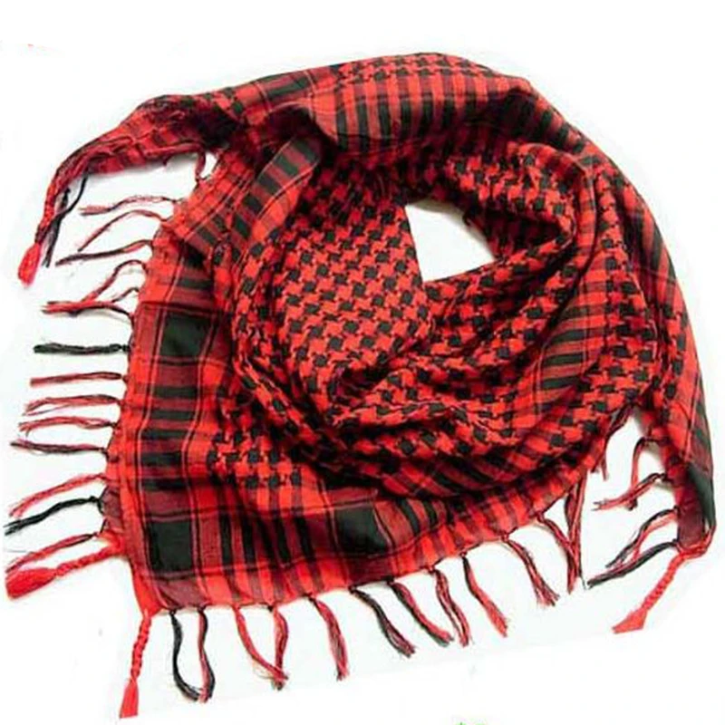 

2020 New Spring Winter Military Fashion Lightweight Army Plaid Scarf Men And Women Tactical Arab Scarf To Keep Warm