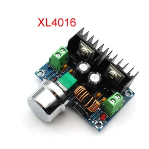 DC-DC понижающий преобразователь источник питания XL4016 PWM регулируемый 4-40 В до 1,25-36 в модуль понижающей платы Max 8A 200 Вт