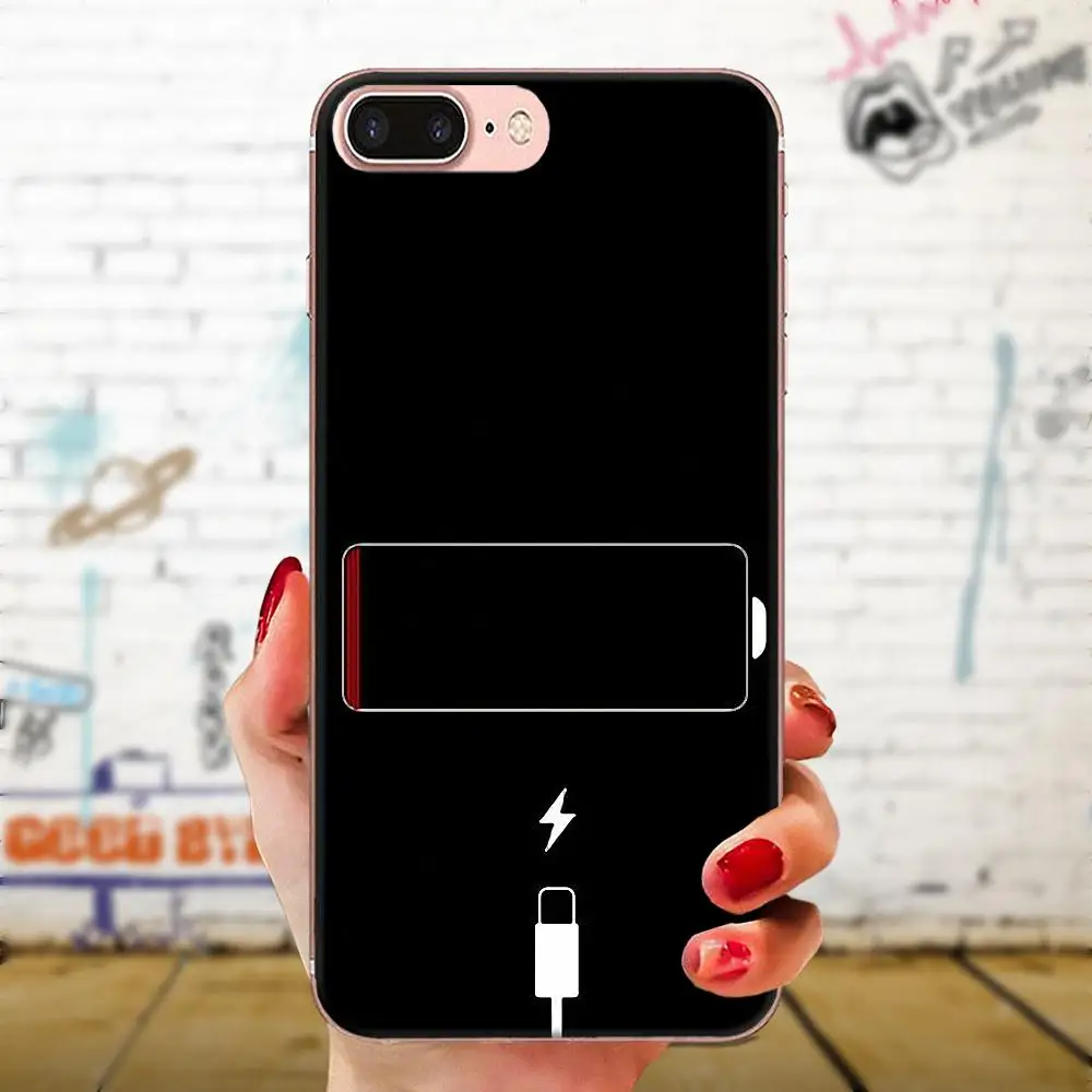 ТПУ Новинка модная батарея Жизненный цикл забавная Футболка для Galaxy J1 J2 J3 J330 J4 J5 J6