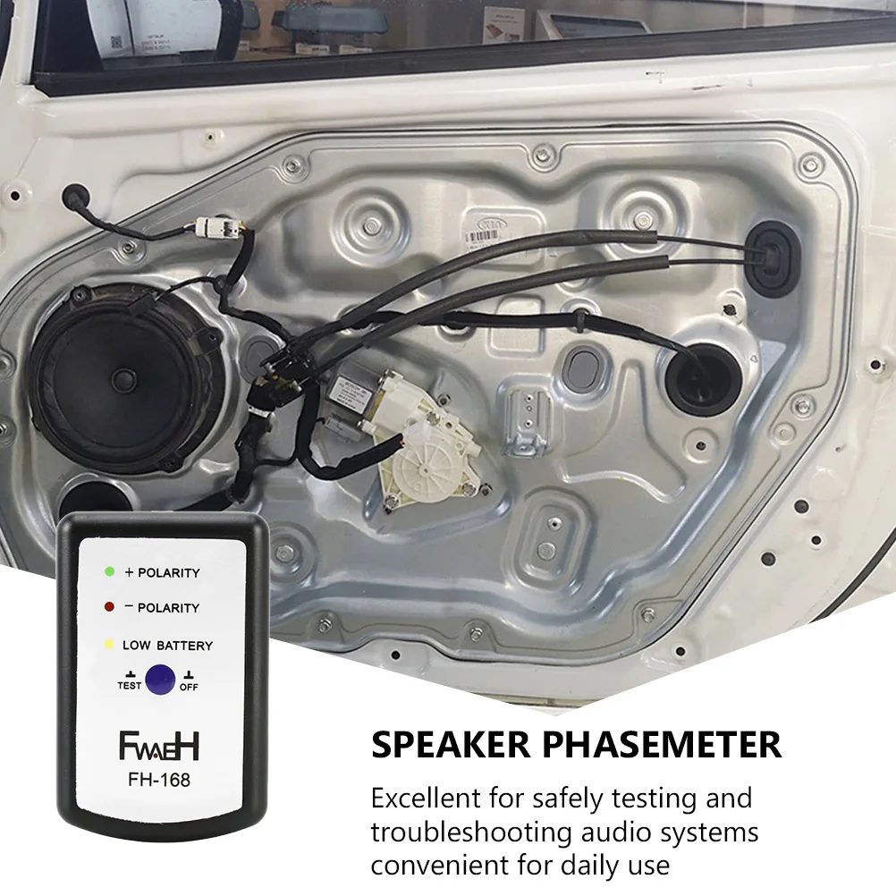 Тестер полярности динамика er индикатор фазы автомобильная аудиосистема тестер