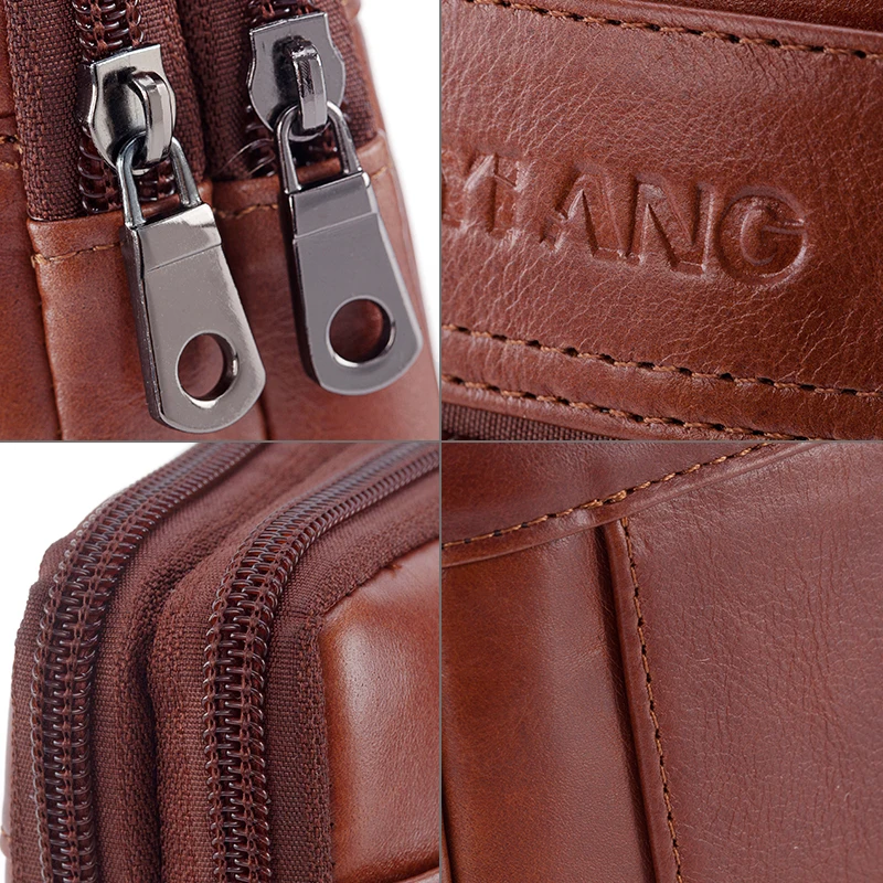 Новинка модная поясная сумка из натуральной кожи YI ANG для телефона кошелек монет