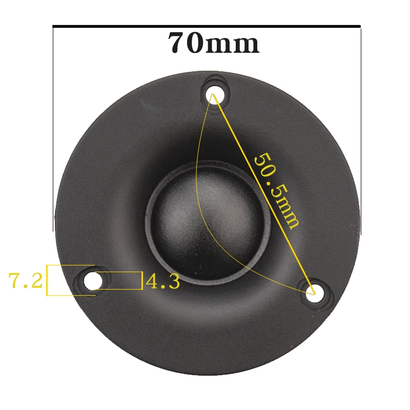 Динамик HIFIDIY LIVE 2 5 ~ 3 дюйма мощный неодимовый магнит шелковая мембрана 6 Ом 30