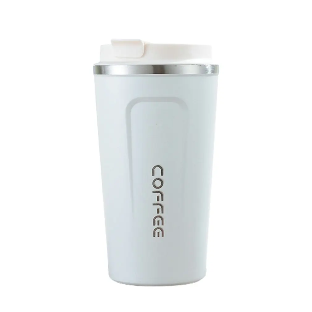 

510ML Thermos Flask Coffee Mug Dobble Thickened Big Car Thermos Mug Travel Thermo Cup Thermosmug For Gifts Vacuum Flask