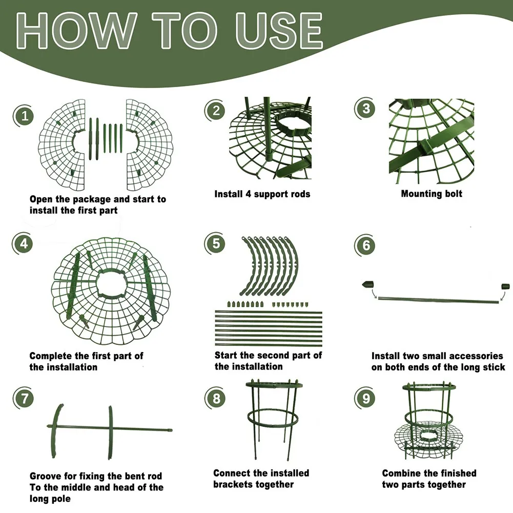 

Plant Cage Garden Supports Plant Care Replacement Vegetables Accessory