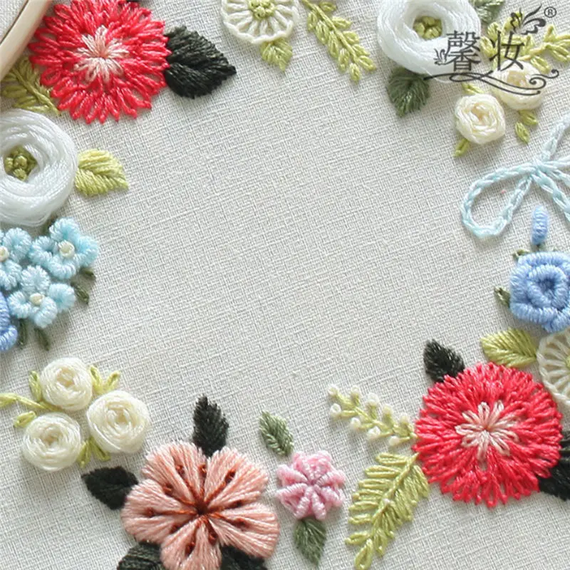 Креативная Европейская вышивка Набор для творчества начинающих полуфабрикаты