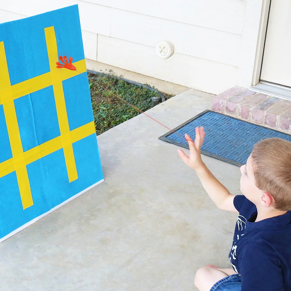

72PCS Kids Children Stretchy Sticky Set Including 24 Sticky Hands 24 Sticky Hammers