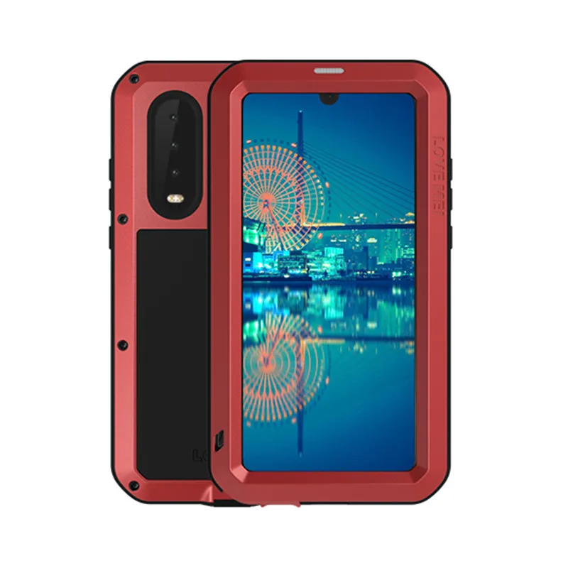 Армированный металлический водонепроницаемый чехол для телефона Huawei P30 P40 Pro P30Lite