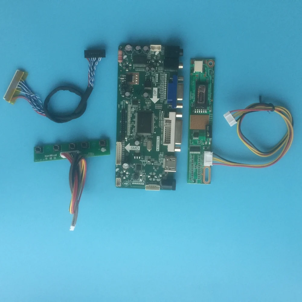 

Kit for LTN141XB-L02 1 lamps LVDS VGA Signal 30pin Controller board Screen Driver Display Panel 1024X768 DVI HDMI 14.1"