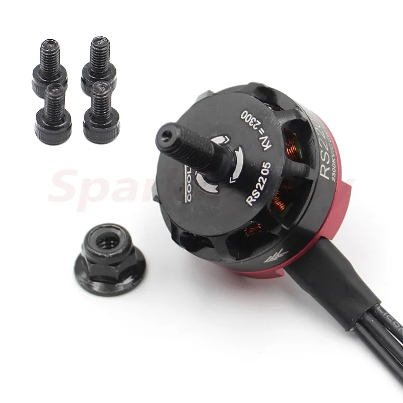 Новый бесщеточный двигатель Sparkhobby RS2205PRO RS2205 2205 2300KV CW CCW FPV 3-4S Lipo 5 мм вал 16x19
