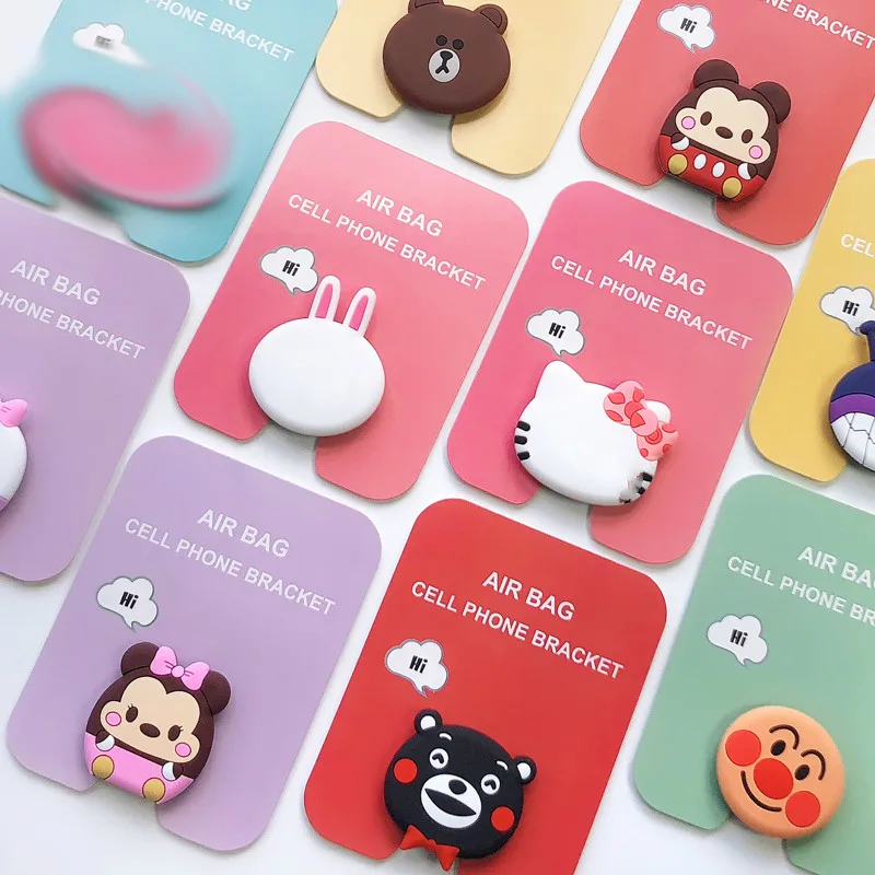 Держатель для мобильного телефона с воздушной подушкой милый Ститч пух Микки