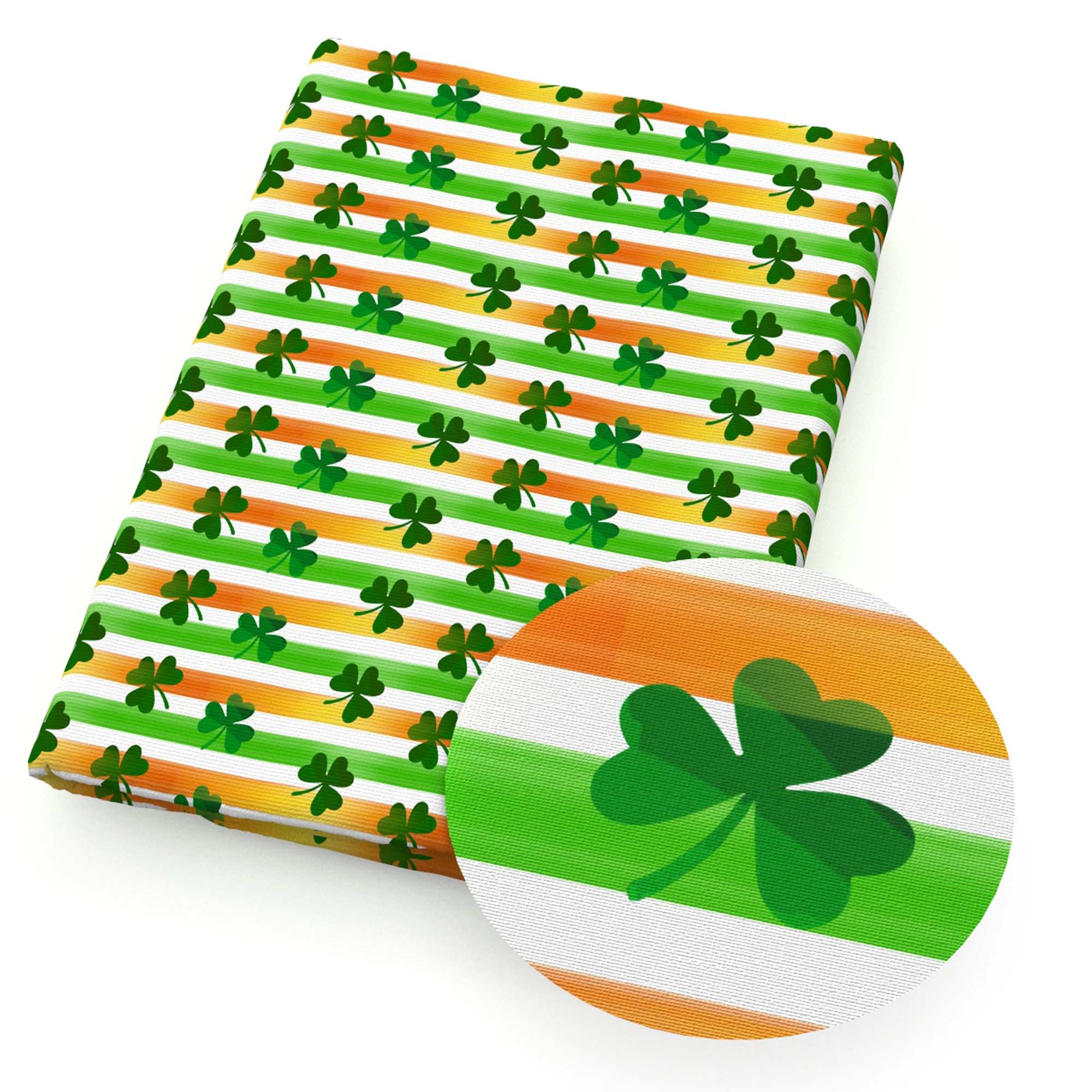 St. Patricks' полиэфир хлопчатобумажной ткани для ткань дом текстиль пошива подушек