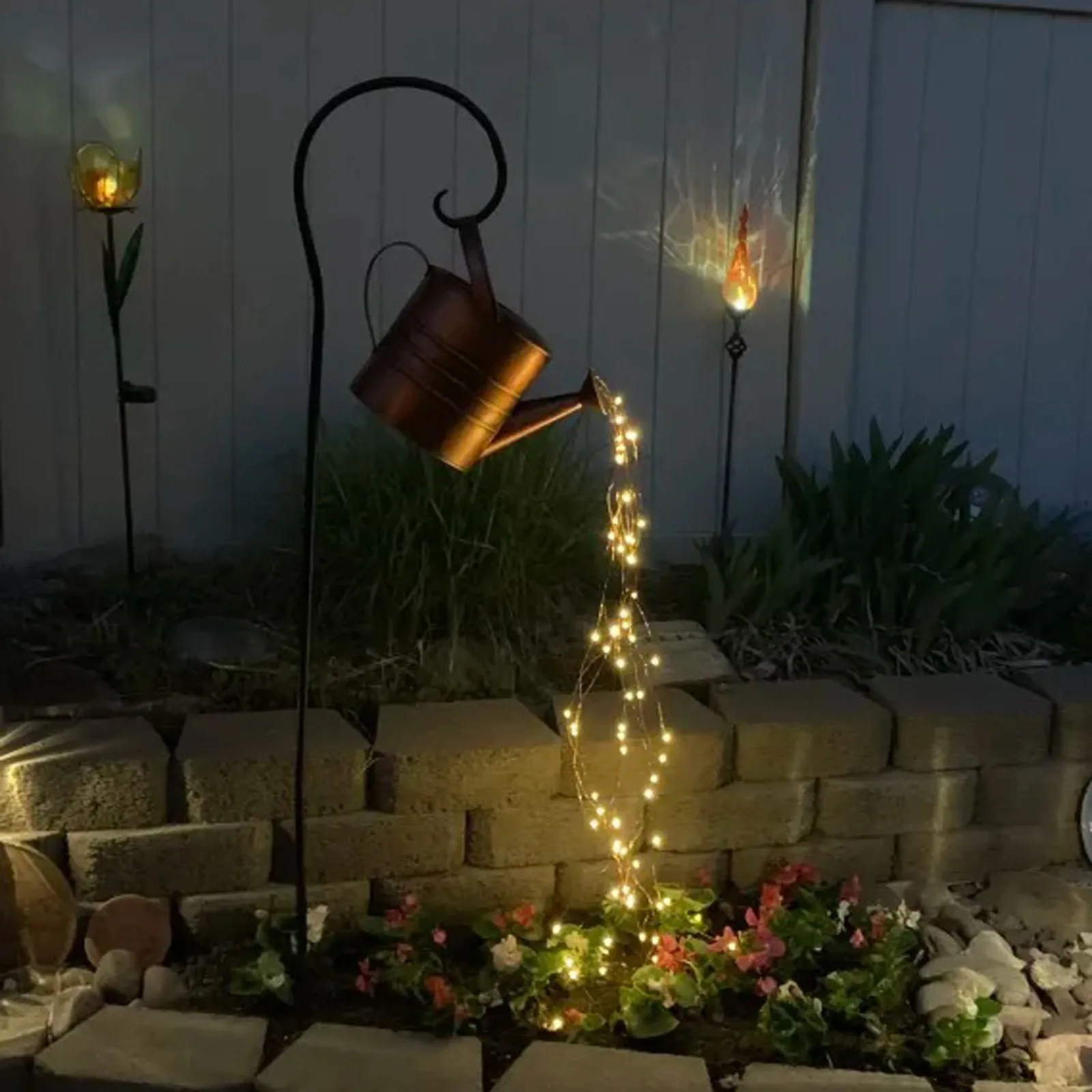 

Garden Decoration Outdoor Star type Shower Garden Art Light Decoration Outdoor Gardening Lawn Lamp Solar Led Light Outdoor 2021