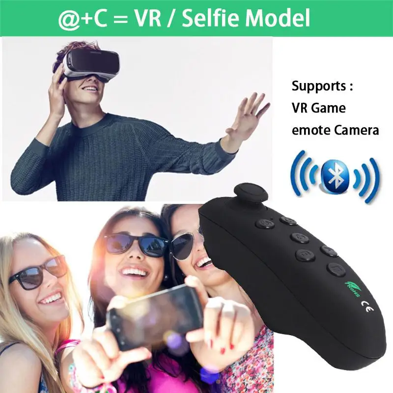 Kuulee Bluetooth геймпад обновленный VR пульт дистанционного управления для Android