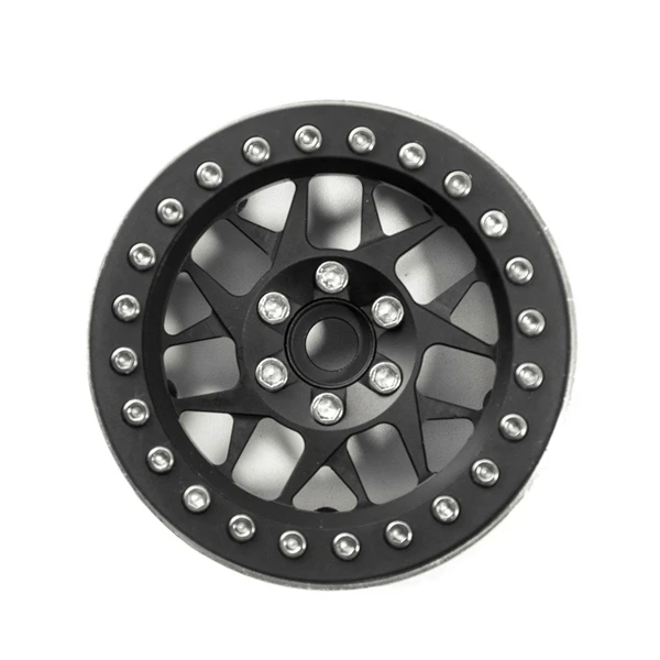 Колесные диски из алюминиевого сплава 2 для 1/10 RC Rock Crawler Axial SCX10 RR10 Wraith 90056 Traxxas TRX4 4