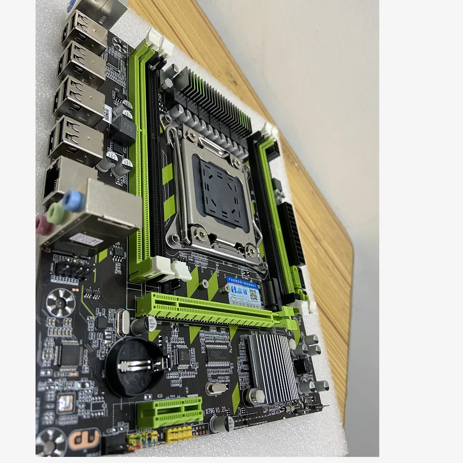 Материнская плата X79 X79G LGA 2011 USB2.0 SATA3 с поддержкой памяти REG ECC и процессором Xeon E5 4DDR3