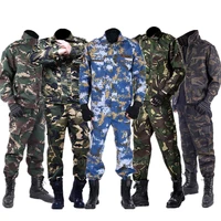 army military uniform camouflage set suits tactical men special forces airsoft soldier training combat clothes jacket pant sets