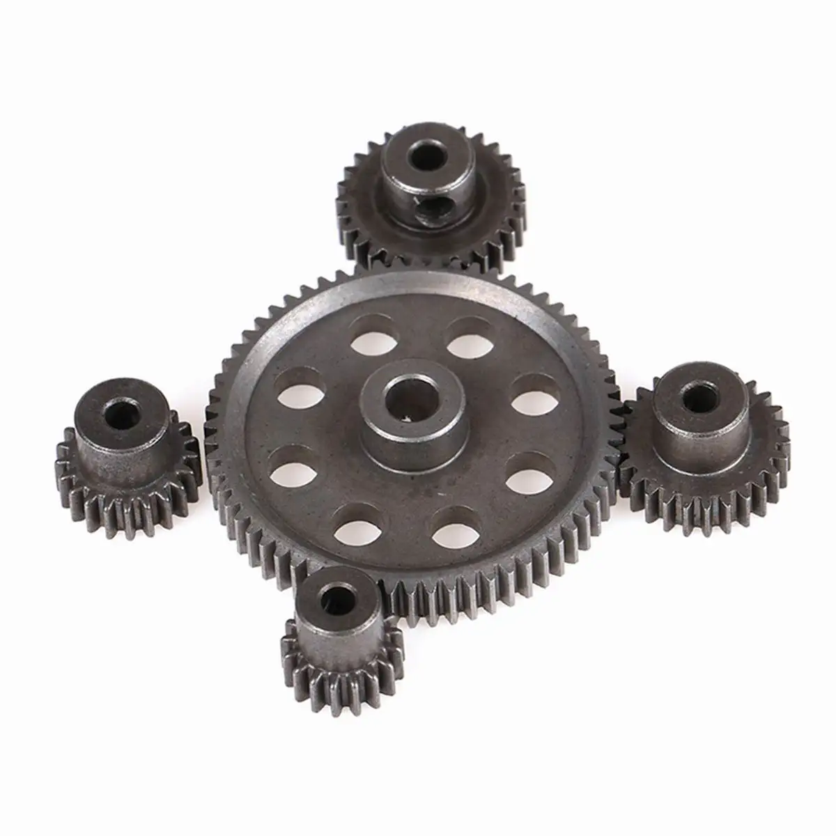 

11184 Metal Diff Main Gear 64T 11181 Motor Pinion Gears 21T Truck 1/10 RC Parts HSP BRONTOSAURUS Himoto Amax Redcat Exceed 94111