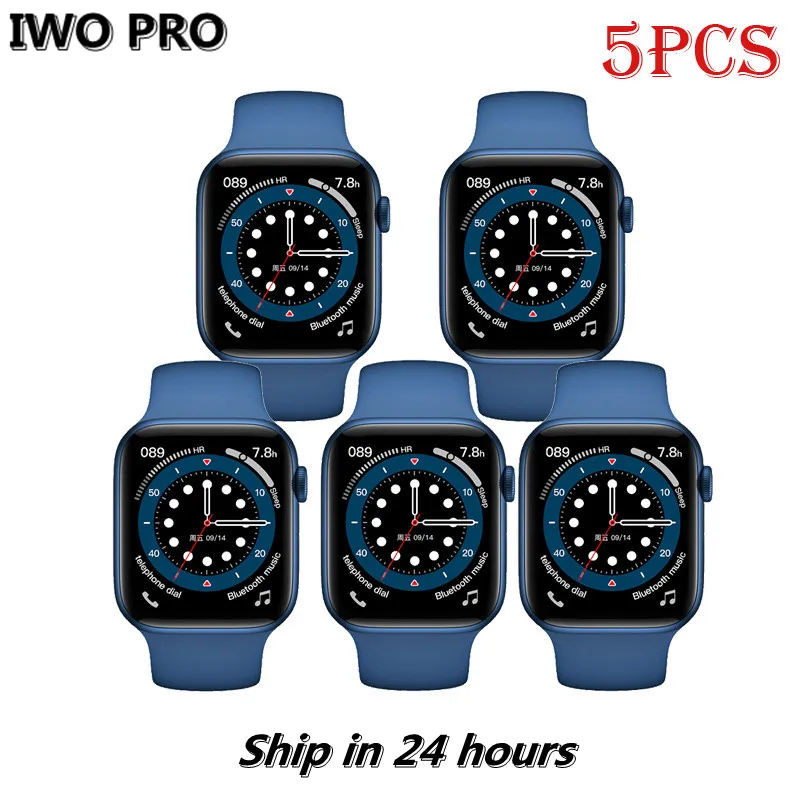 

IWO PRO 5 PCS W26 W26M W26+ W37 W46 W56 W506 HW12 HW16 Smart Watch 2021 Vip