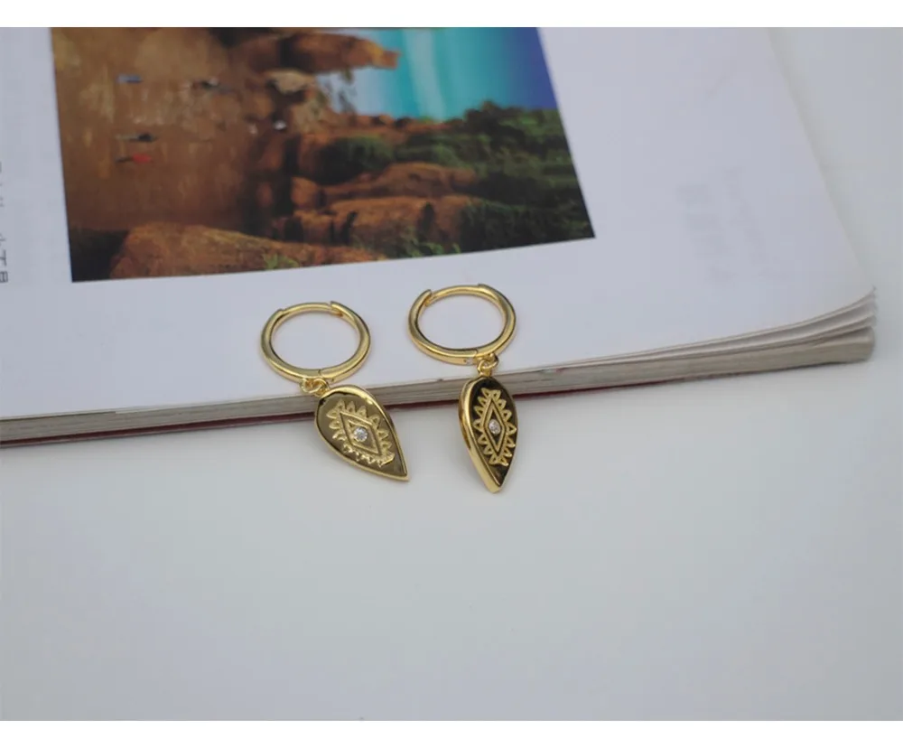 Серьги из стерлингового серебра 925 пробы, модный дизайн, серьги в форме листа, короткие серьги-капли, милые трендовые женские ювелирные изделия из серебра для девушек