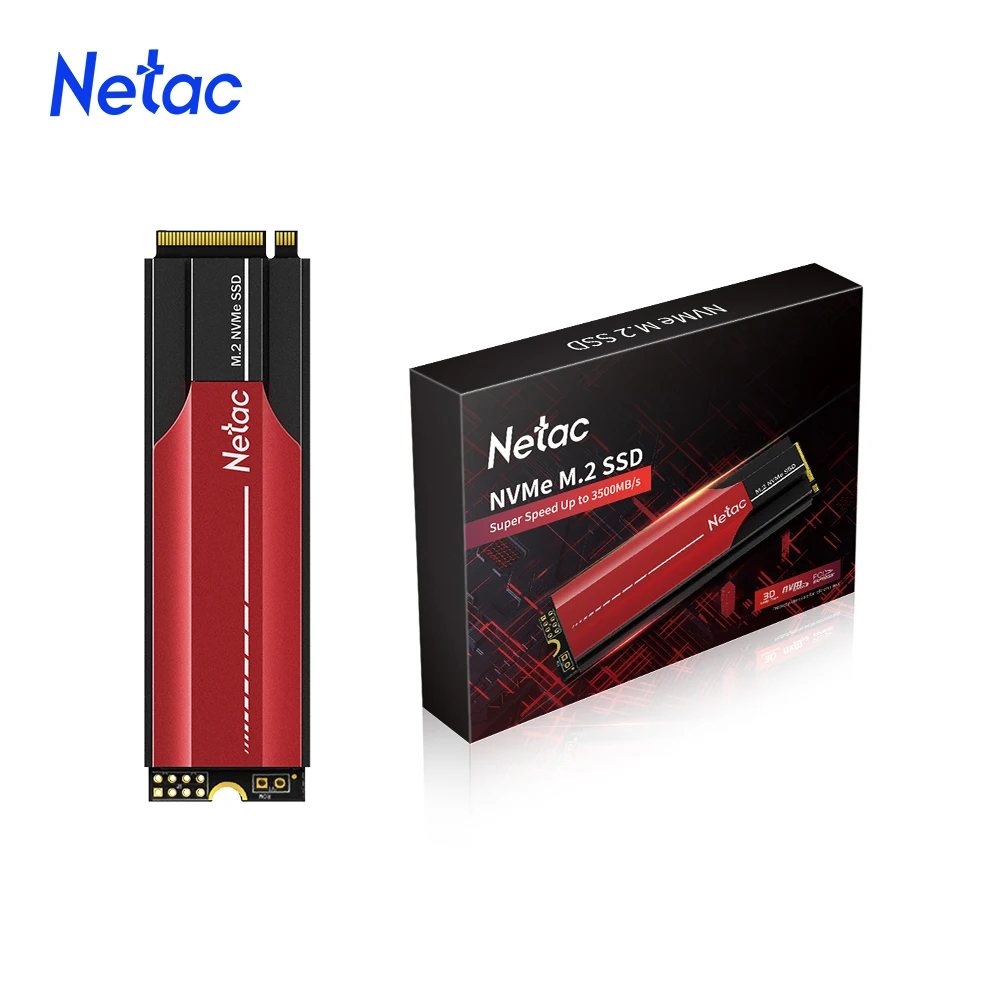 Внутренний жесткий диск Netac M.2 NVMe SSD 1 ТБ PCIe 3500 Мбит/с M2 2280 250 ГБ 500 | Компьютеры и офис
