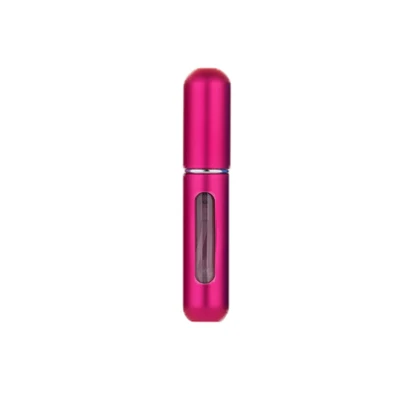 5ml rose red 5 мл 8 мл многоразовый мини флакон-спрей для духов Алюминиевый распылитель портативный дорожный косметический контейнер флакон для духов - Цвет: 5ml rose red