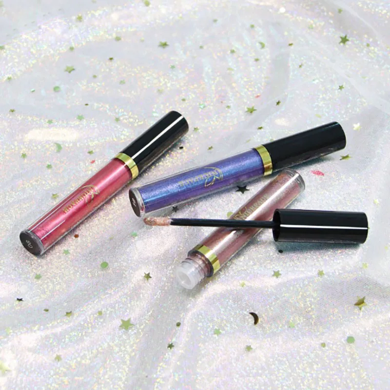 

liquid glitter diamond pigment eye shadow highlighter matte kit maquiagem paleta sombra de olho colorida maquillajes kosmetik