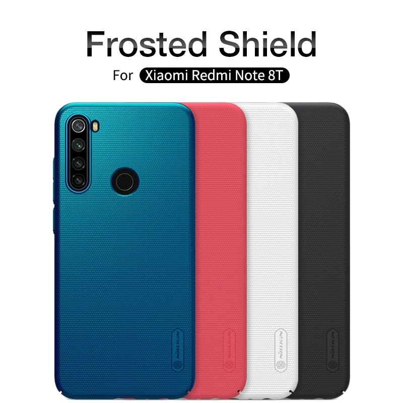 Чехол Nillkin для xiaomi redmi Note 8 суперматовый чехол из поликарбоната жесткая матовая
