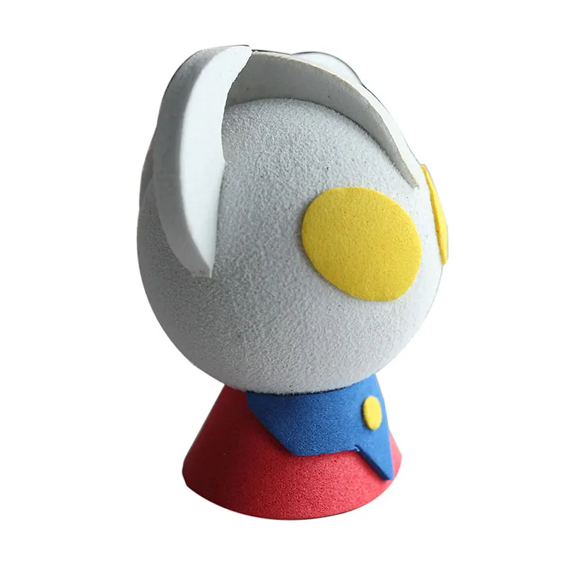 Белый с рисунком Ультрамен в виде маленькой милой футболка забавным