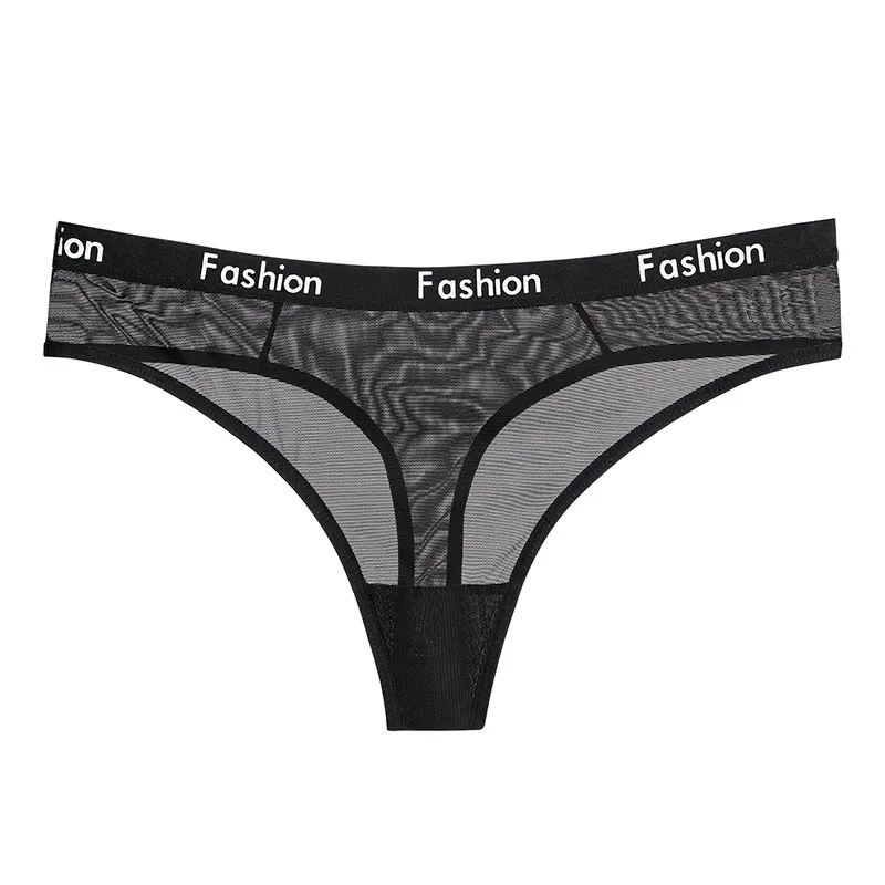 Женские сексуальные модные трусики сетчатые прозрачные ажурное дышащее нижнее