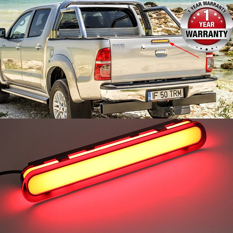 Светодиодный задний фонарь тормоз световые сигнальные лампы для toyota hilux vigo revo 2008