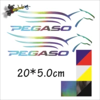 hot sale motorcycle carbon black laser color reflective helmet sticker fit for pegaso 650ie