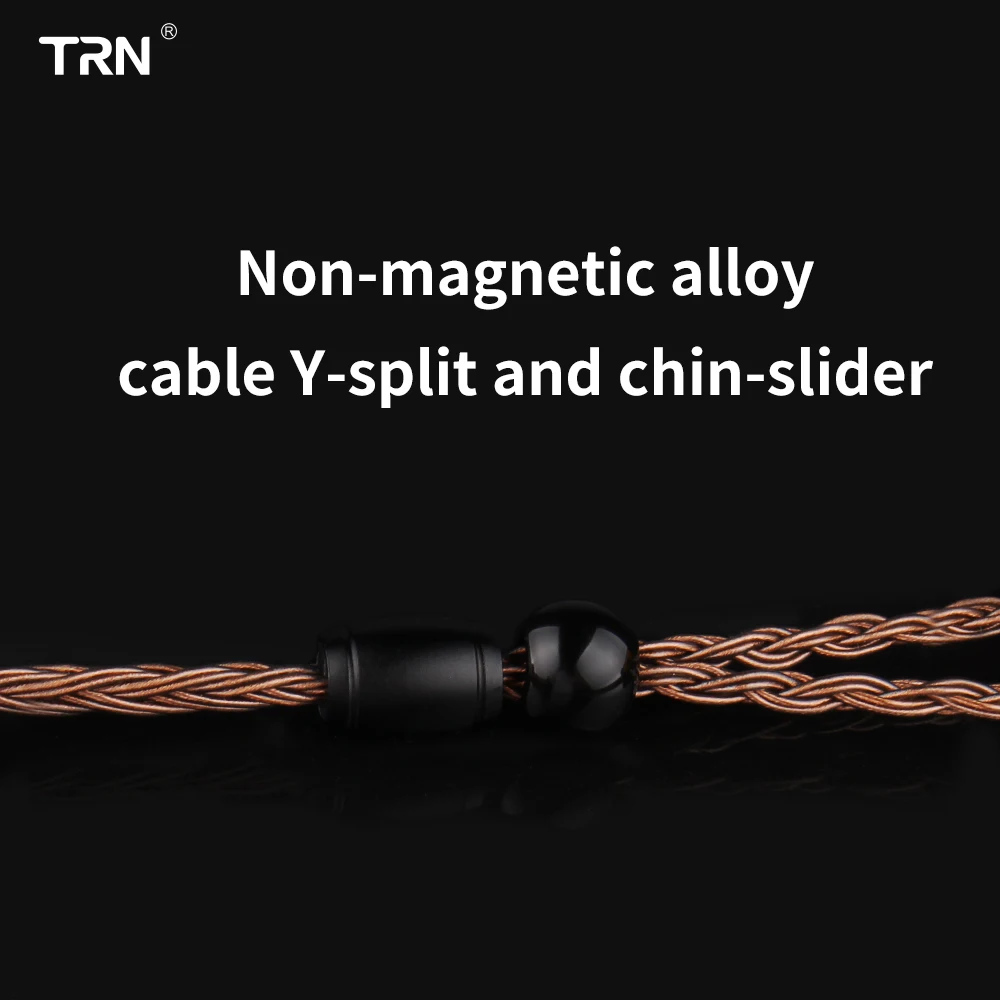 

TRN T2 16 Core Headphone Silver Cable Plated HIFI Upgrade Cable 3.5/2.5/4.4mm Plug MMCX/2Pin Connector For TRN V80 V90 V10 V60