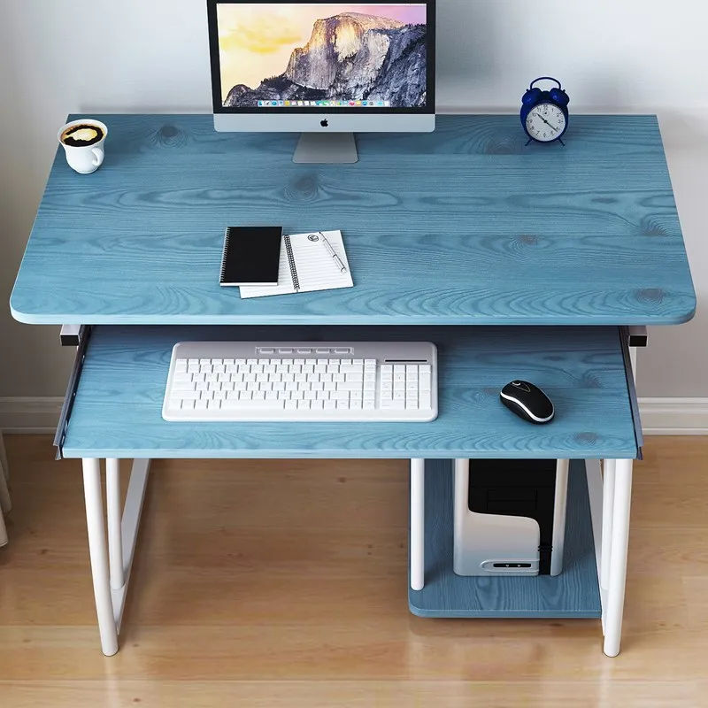 Mesa de PC sencilla para ordenador portátil, escritorio de estudio para oficina...