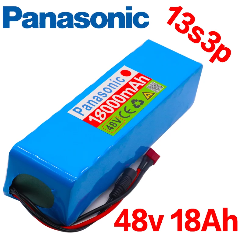 Panasonic 48 В 18Ah 1000 ватт 13S3P комплект литий ионный батарей для MH1 54 6 в