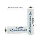 2 шт. AAA 7 # аккумуляторная батарея 2000mAh ni-mh аккумуляторная батарея для игрушки дистанционного управления