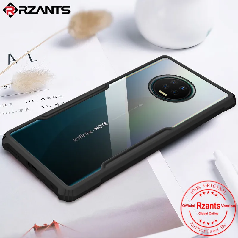 Чехол Rzants для infinix Note 7 мягкий прозрачный чехол 8 8i | Мобильные телефоны и