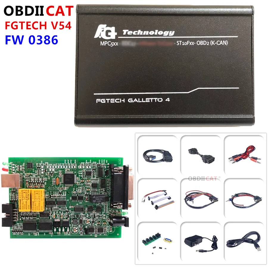 Новый Онлайн мастер ЕС 0475 FGTech V54 Galletto 4 полный чип Поддержка BDM полная функция Fg Tech