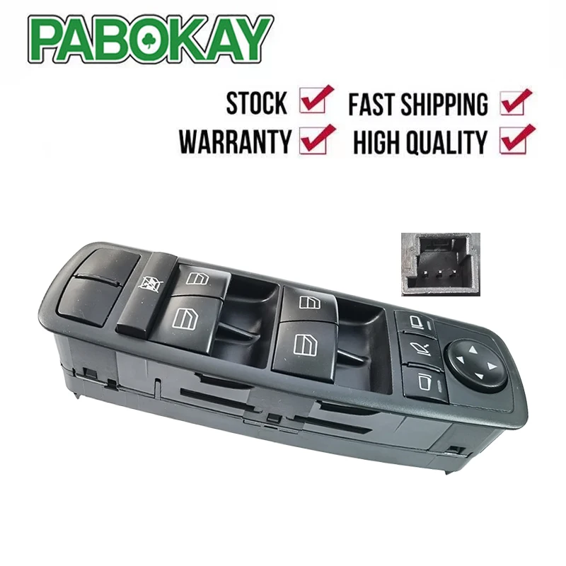 Master Power Window Switch For Mercedes-Benz ML350 W164 2006-2011 2518300290  - buy with discount