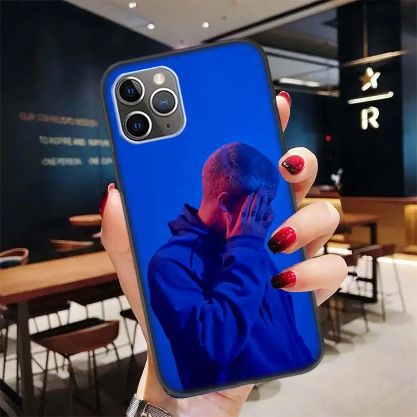 Черный чехол Yung Lean Rapper для Apple iPhone 11 Pro XR 7 8 6 6S Plus X XS MAX 5 5S SE мягкий силиконовый