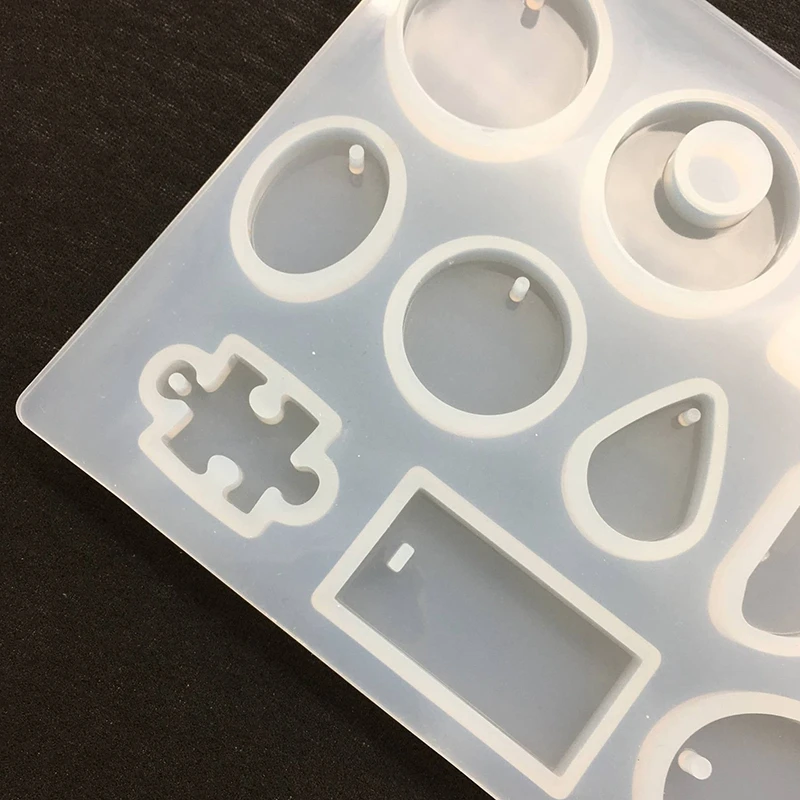 12 видов конструкций силиконовые формы для смолы ожерелье кулон Смола форма