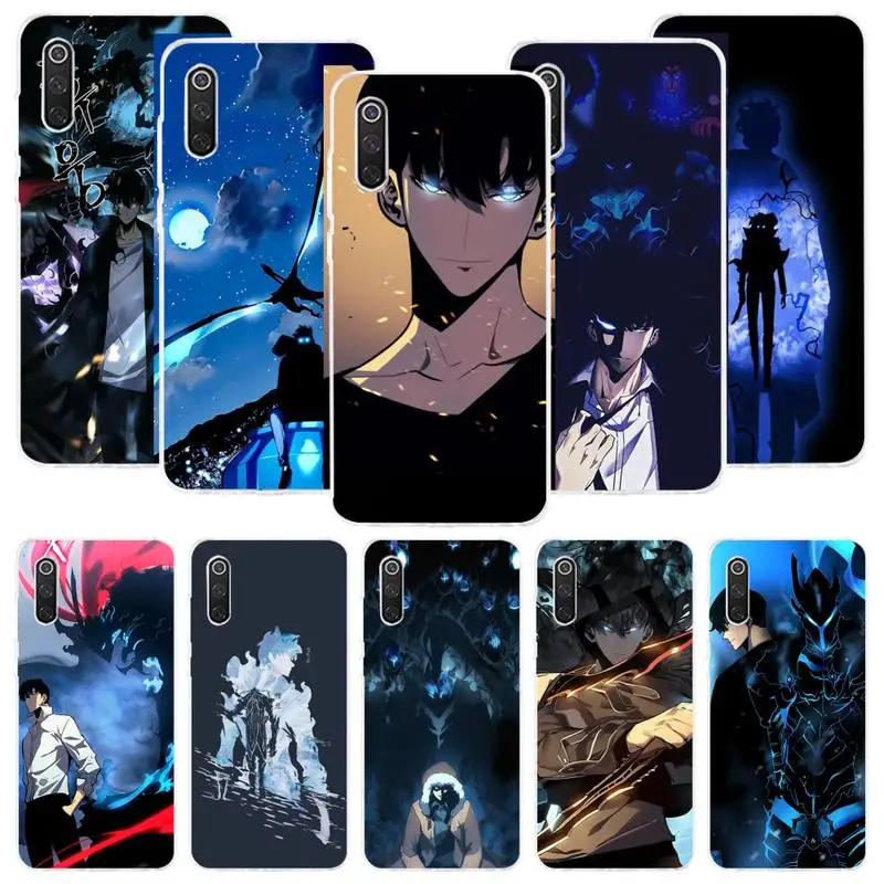 

Solo Leveling Comic Phone Case For Xiaomi Redmi K30s Ultra Note 8 9 Pro Max 9s 10T Pro 11 10 Lite Transparent Soft Shell